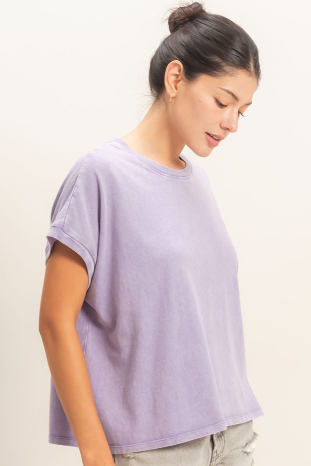 •TONI• mineral washed tee