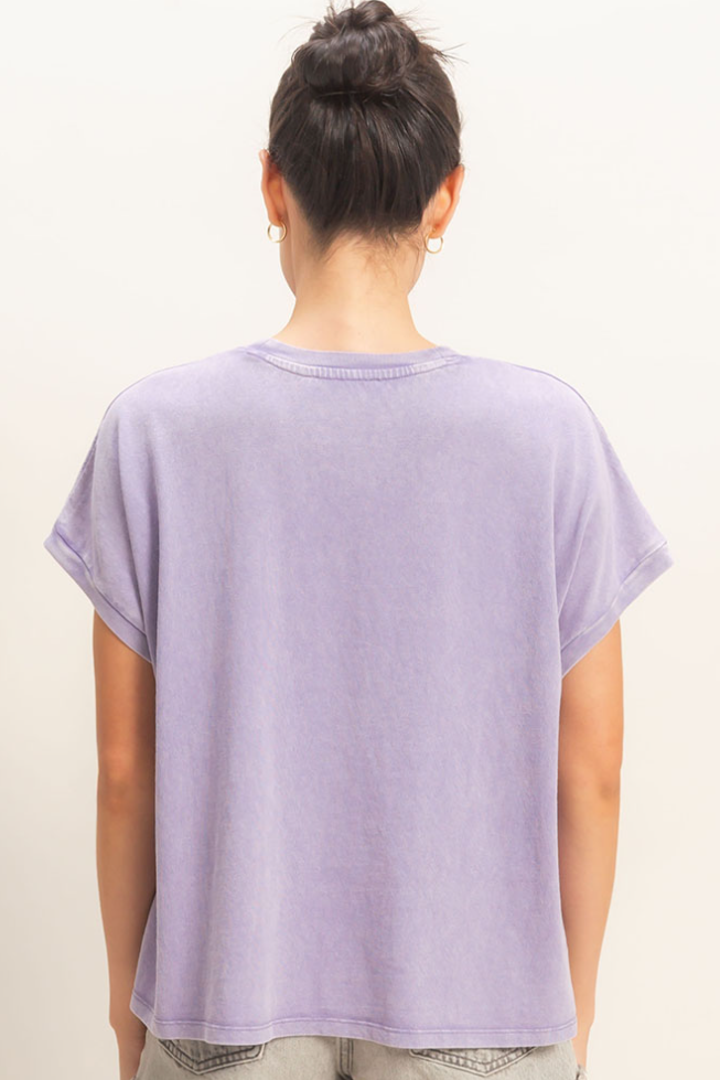 •TONI• mineral washed tee