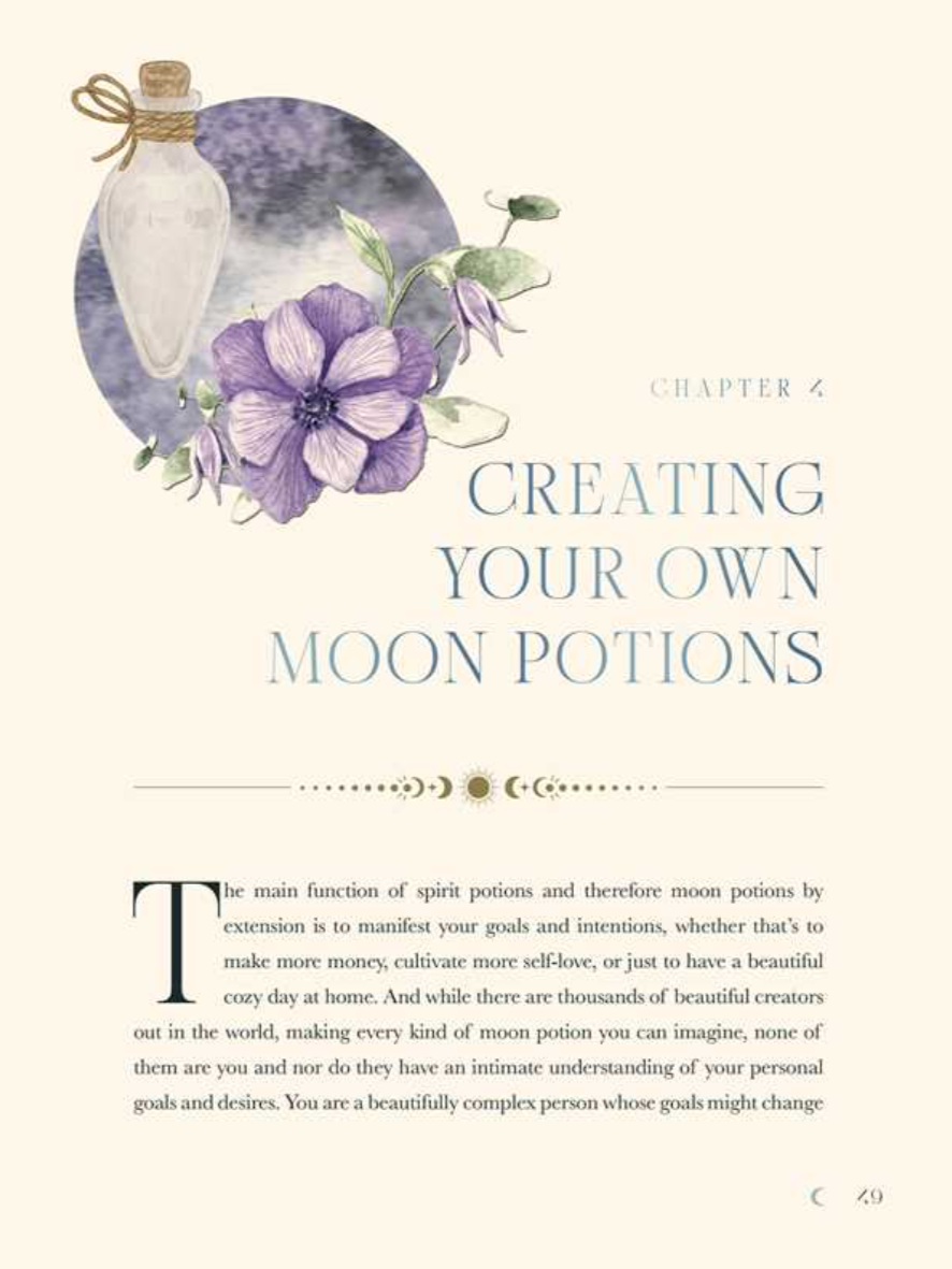•MOON APOTHECARY• hardcover book