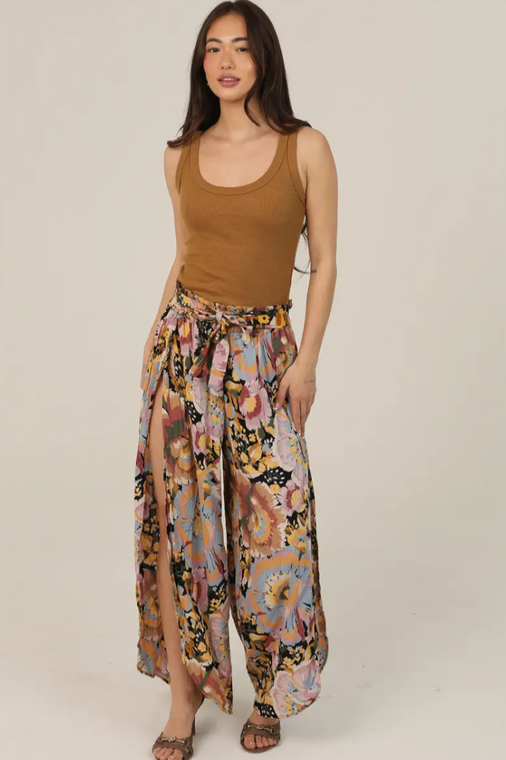 •COLADA• tulip wrap style pants