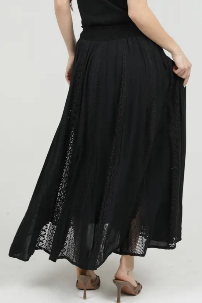 •CORVINA• lacy maxi skirt