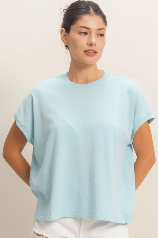 •TONI• mineral washed tee