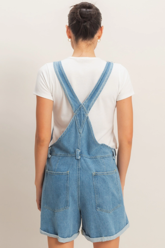 •ARLENE• denim shortalls