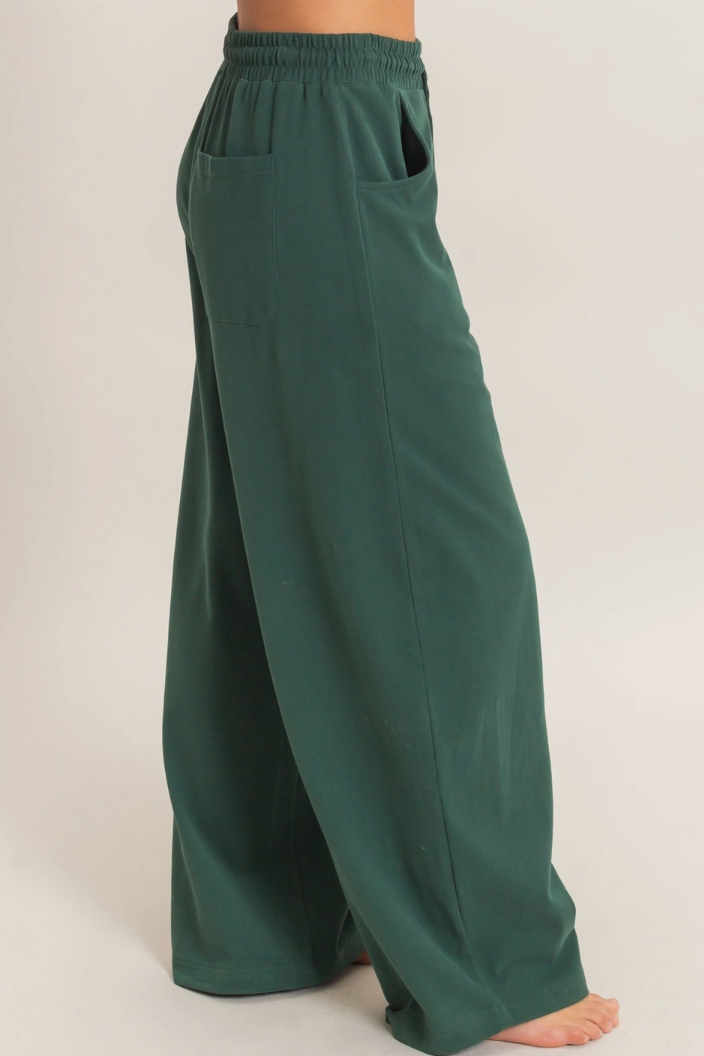 •TYLER• barrel leg drawstring waist pants