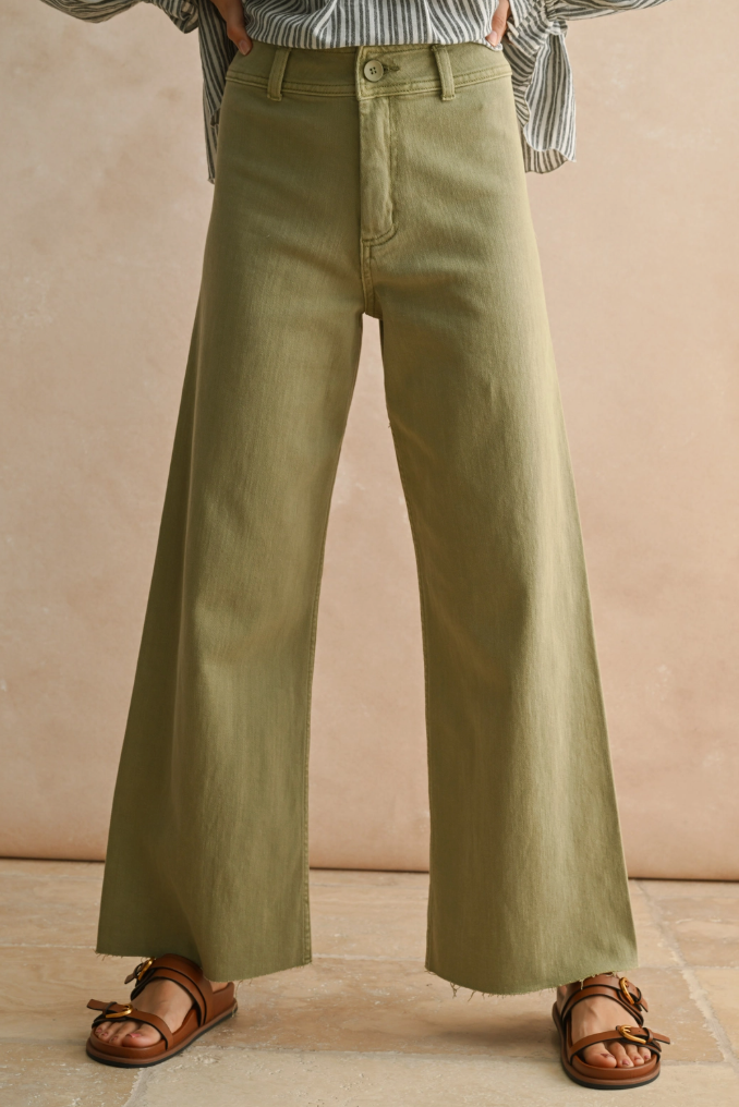•ALBA• straight leg denim pants