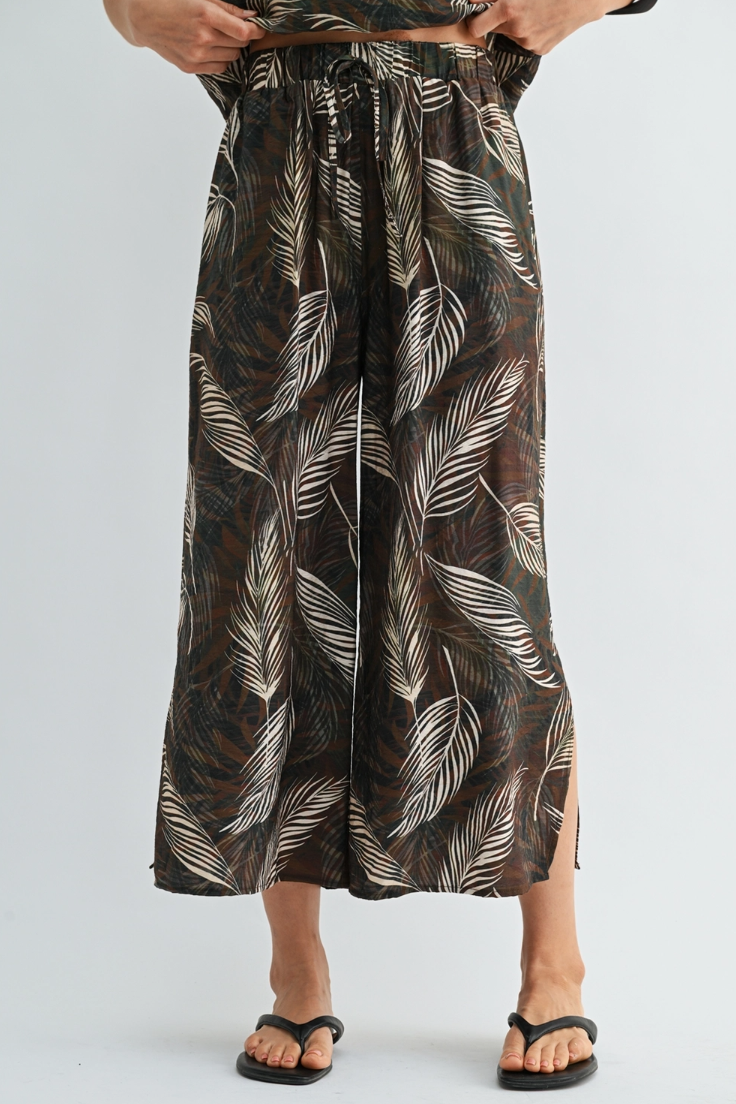 •ARECA• sleeveless top & cropped pants separates