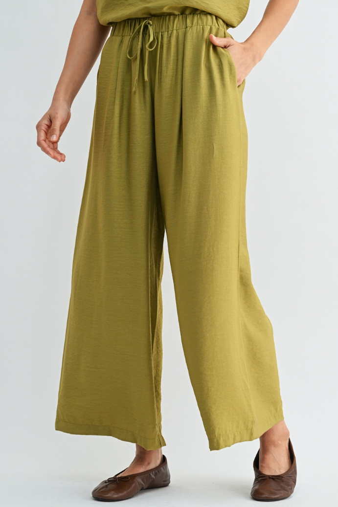 •AMARO• cropped wide leg pants