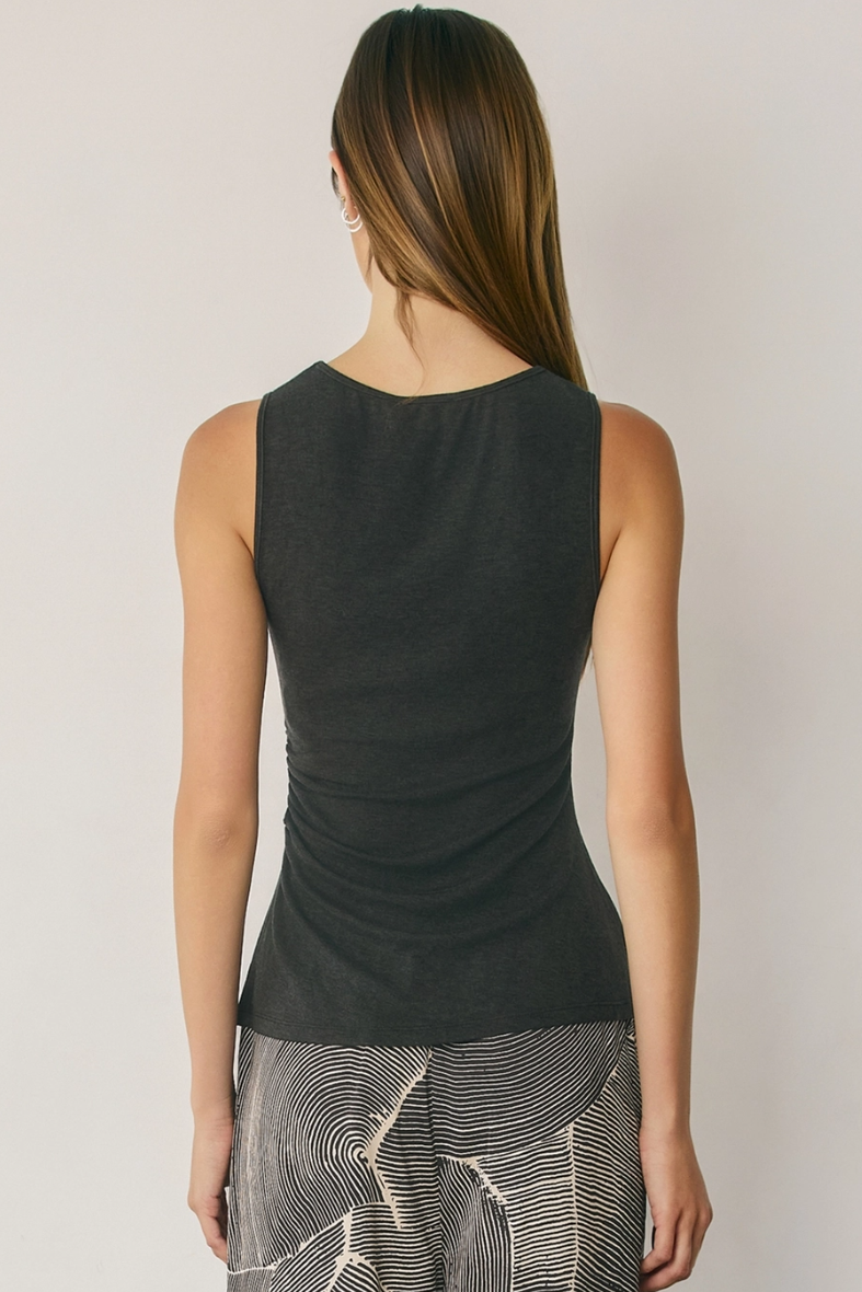 •DANICA• wool blend stretch knit tank