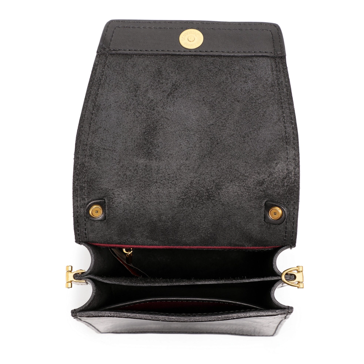 •PORTLAND• black leather crossbody/handbag