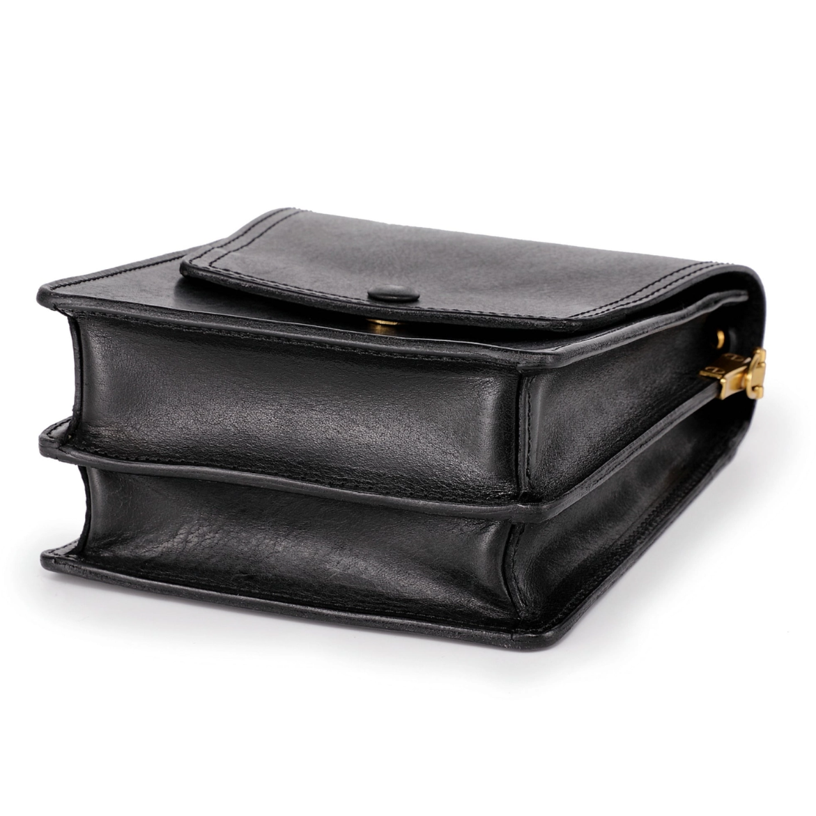 •PORTLAND• black leather crossbody/handbag