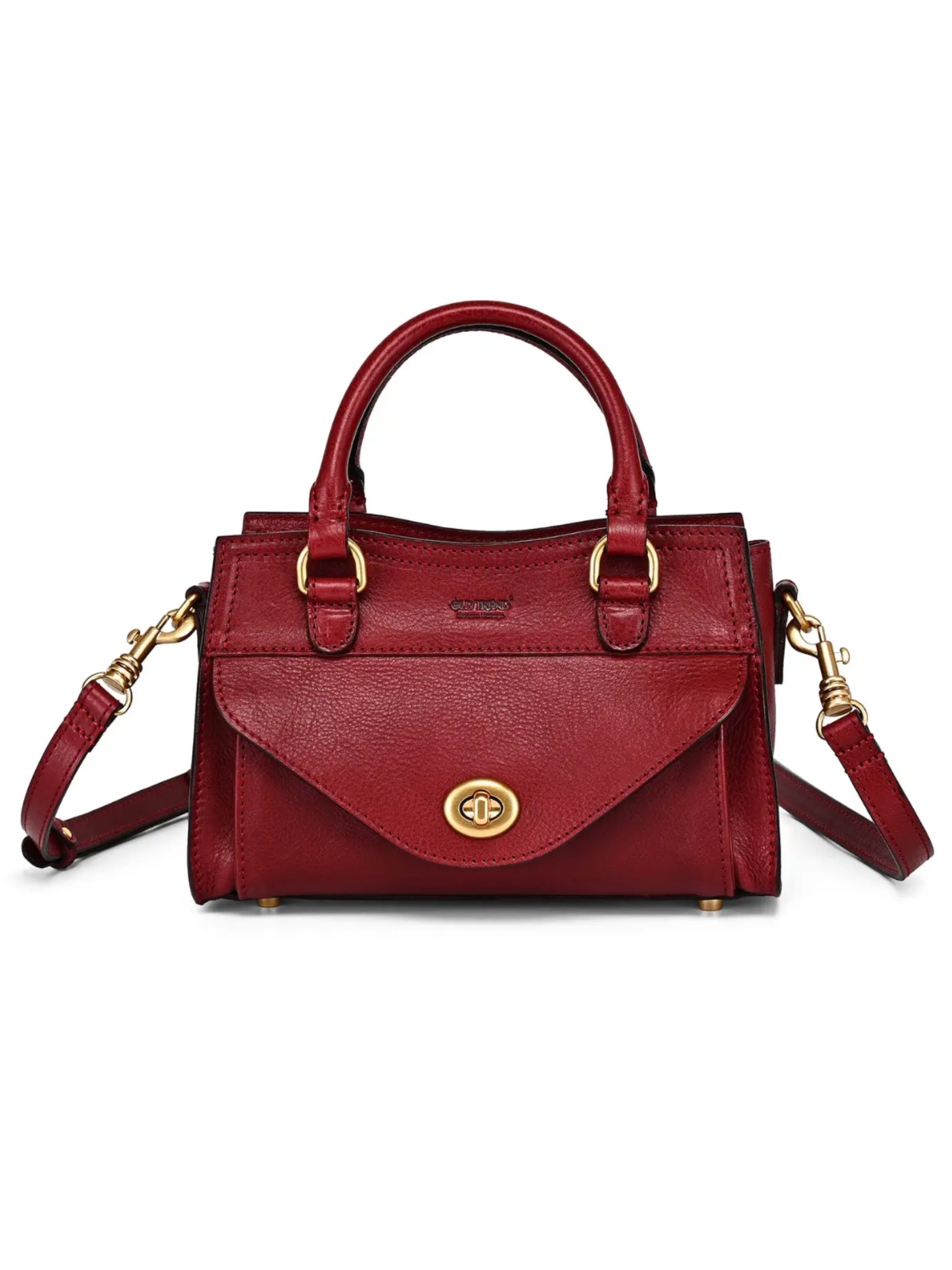 •DALLAS• garnet leather crossbody/handbag