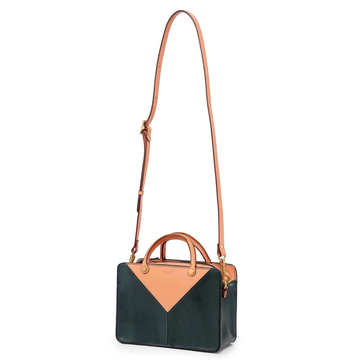 •ASTORIA• deep sea leather crossbody/handbag