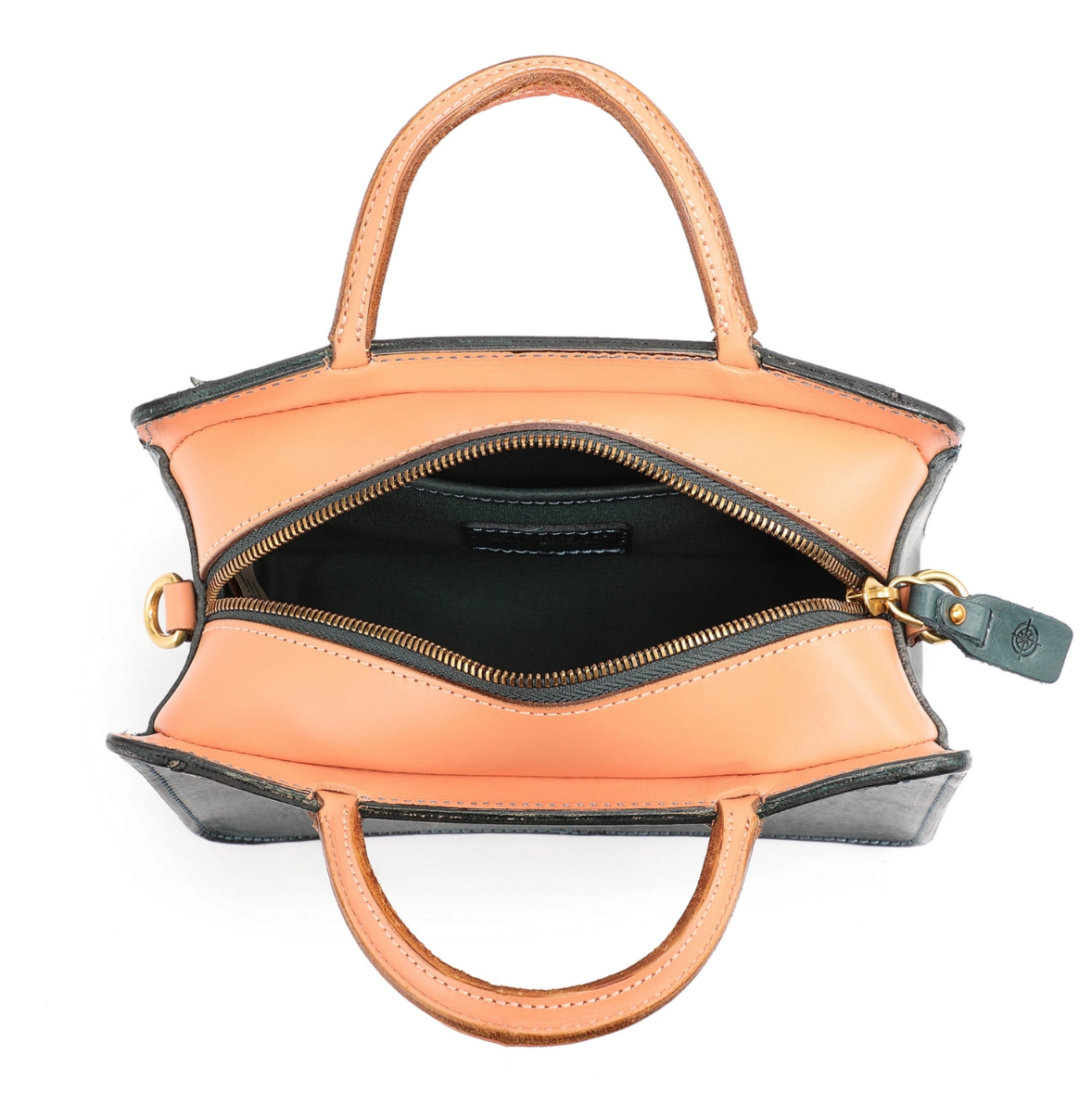 •ASTORIA• deep sea leather crossbody/handbag
