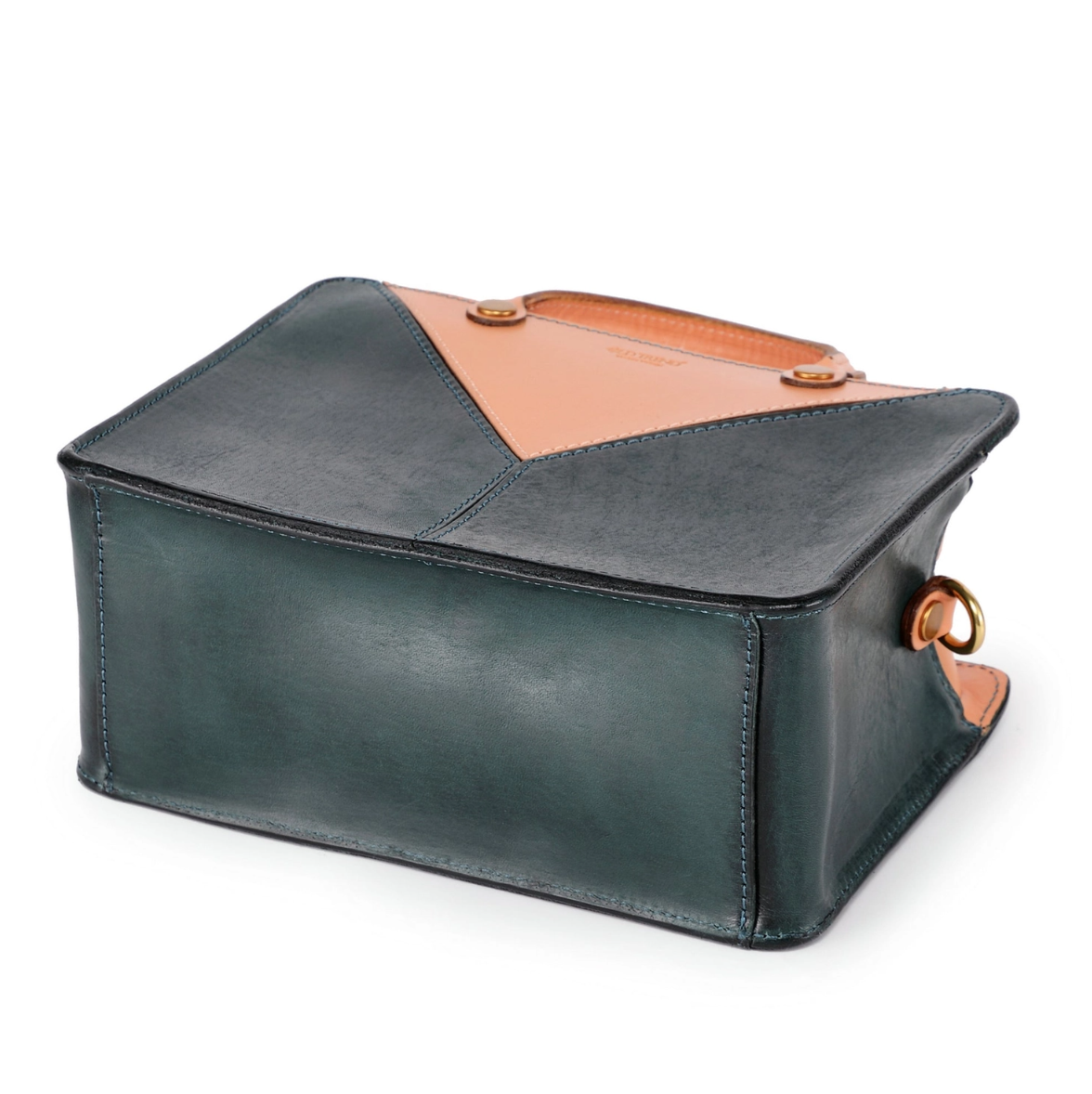 •ASTORIA• deep sea leather crossbody/handbag