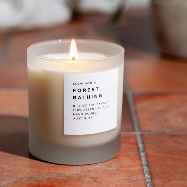 •FOREST BATHING• soy wax candle