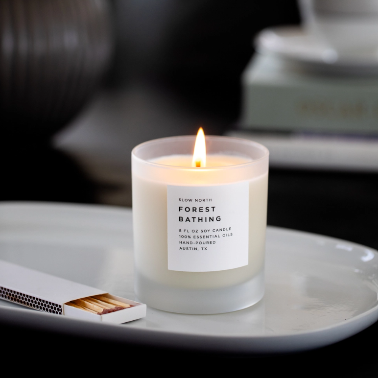 •FOREST BATHING• soy wax candle