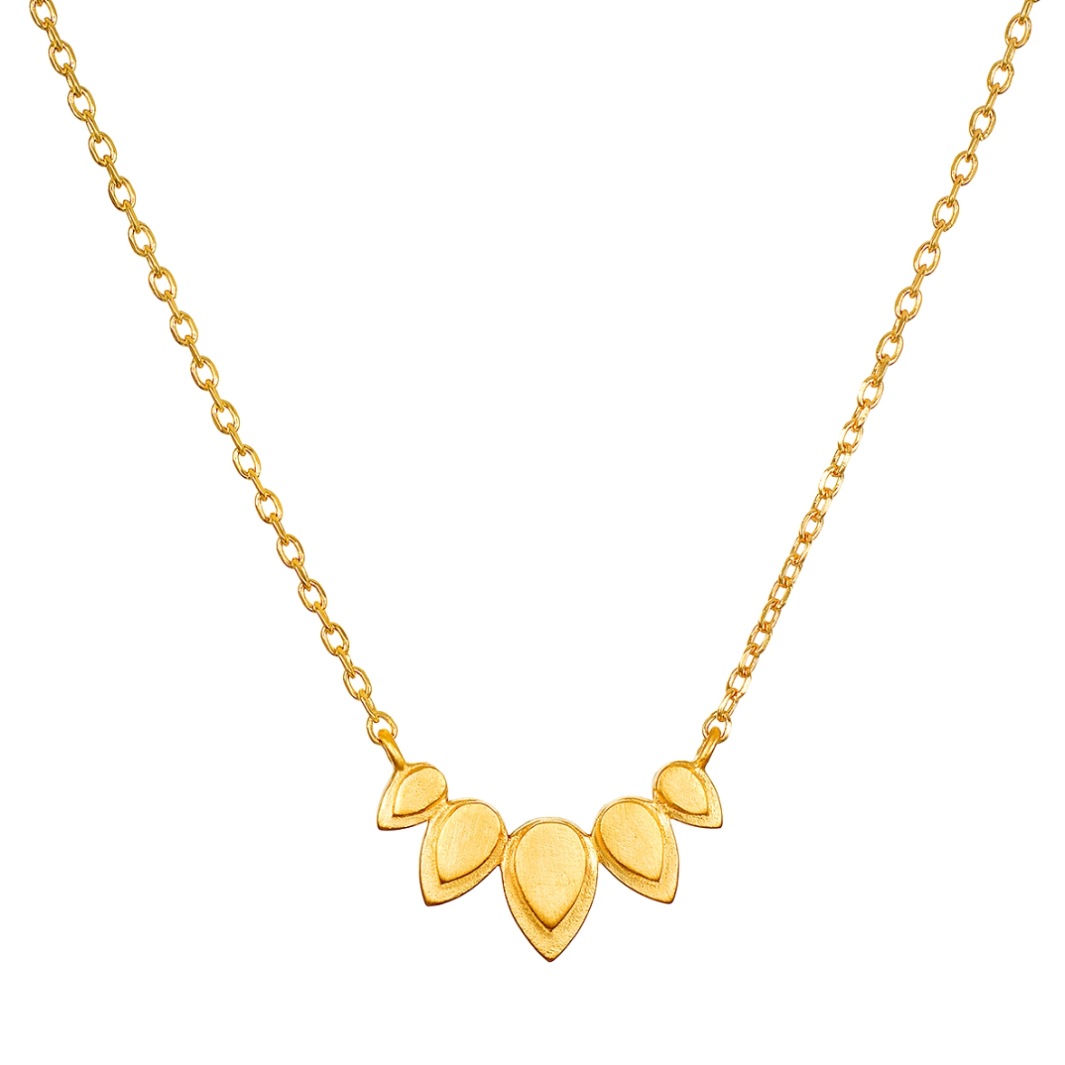 •BEAUTY OF TRANSFORMATION• gold necklace (16"-19" long)