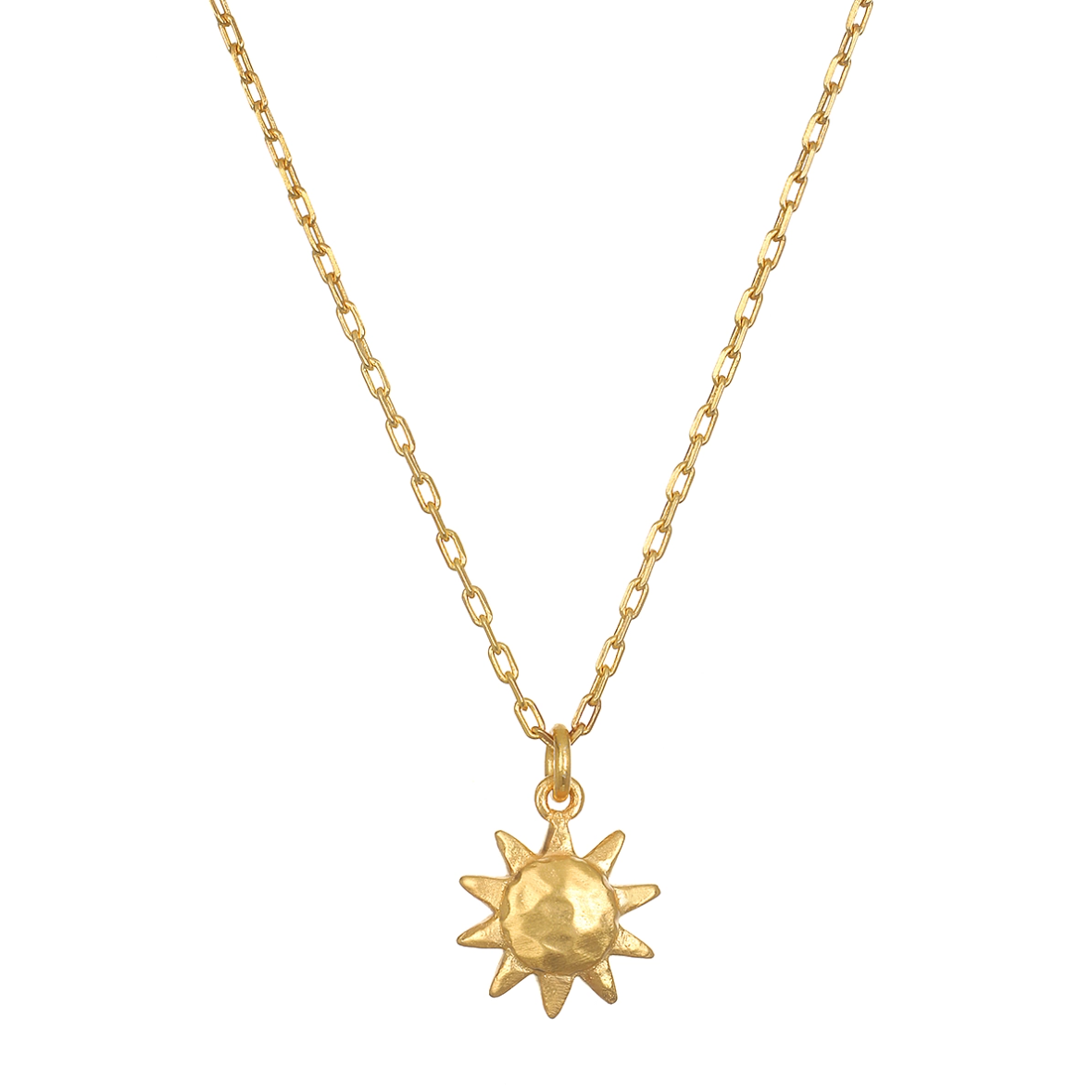•HERE COMES THE SUN• gold necklace (16"-19" long)