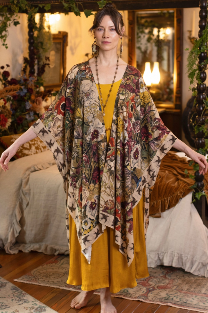 •GOLDEN HOUR• ruana style bamboo cardigan