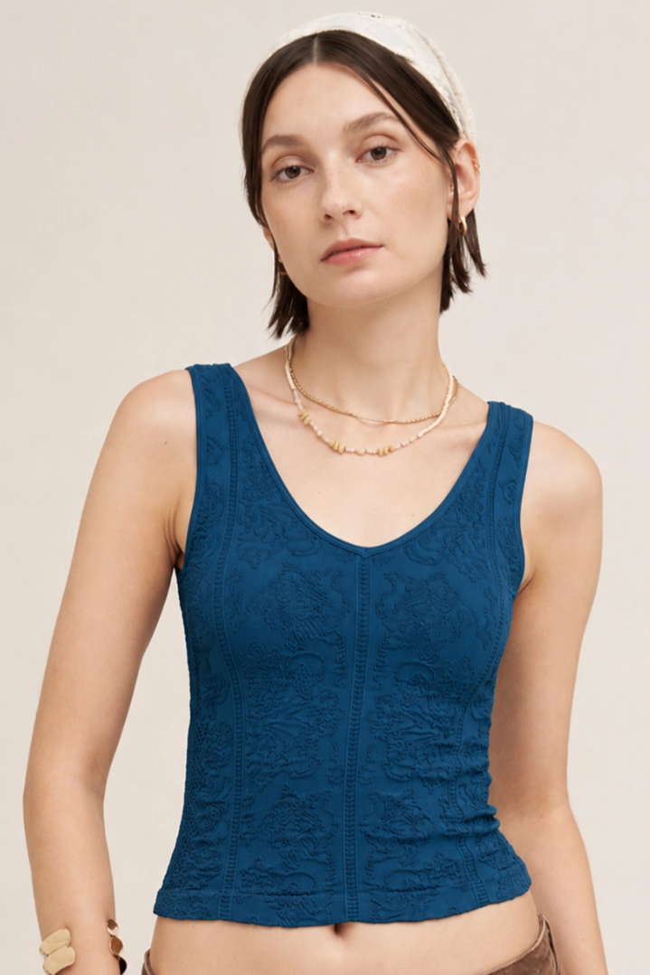 •LACE REVERSIBLE• tank top (USA)