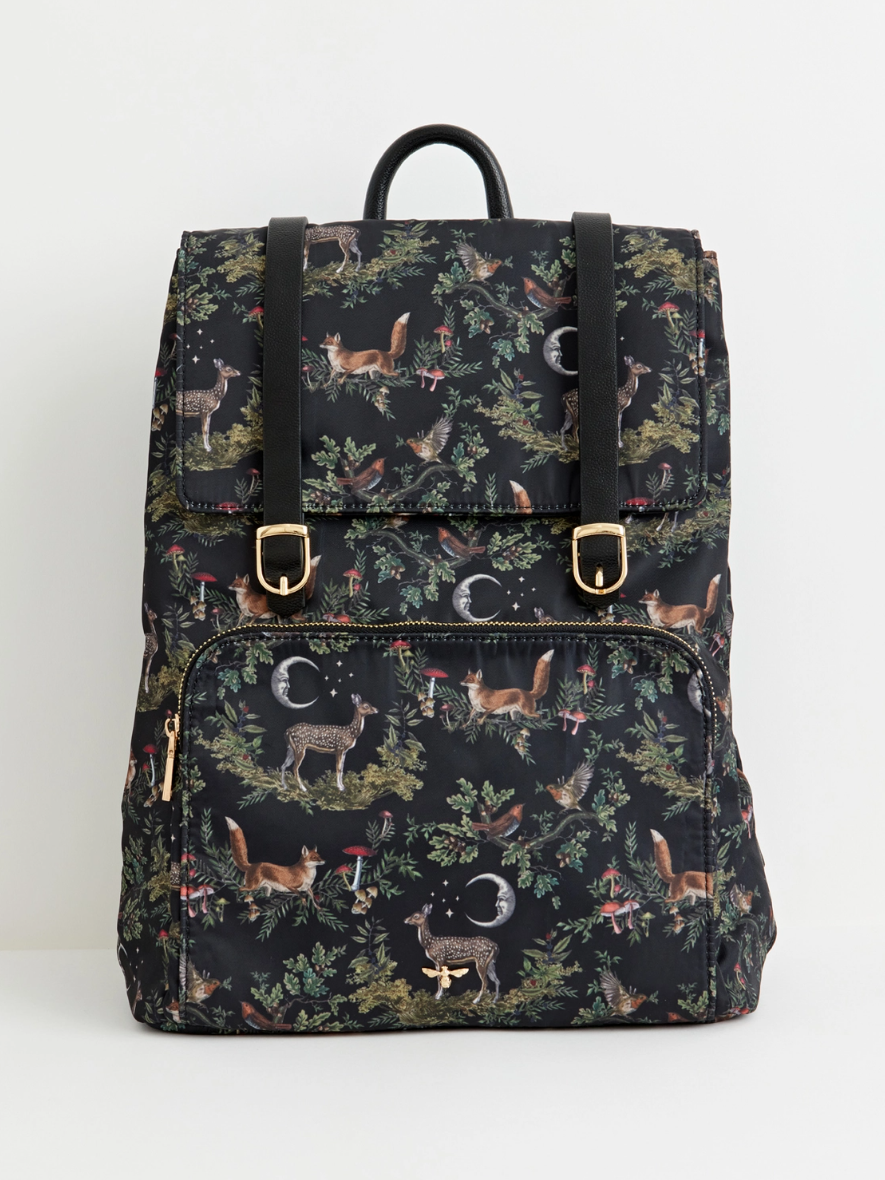 •WOODLAND - BLACK• backpack
