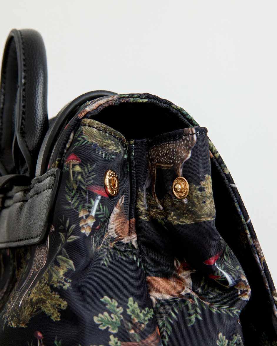 •WOODLAND - BLACK• backpack