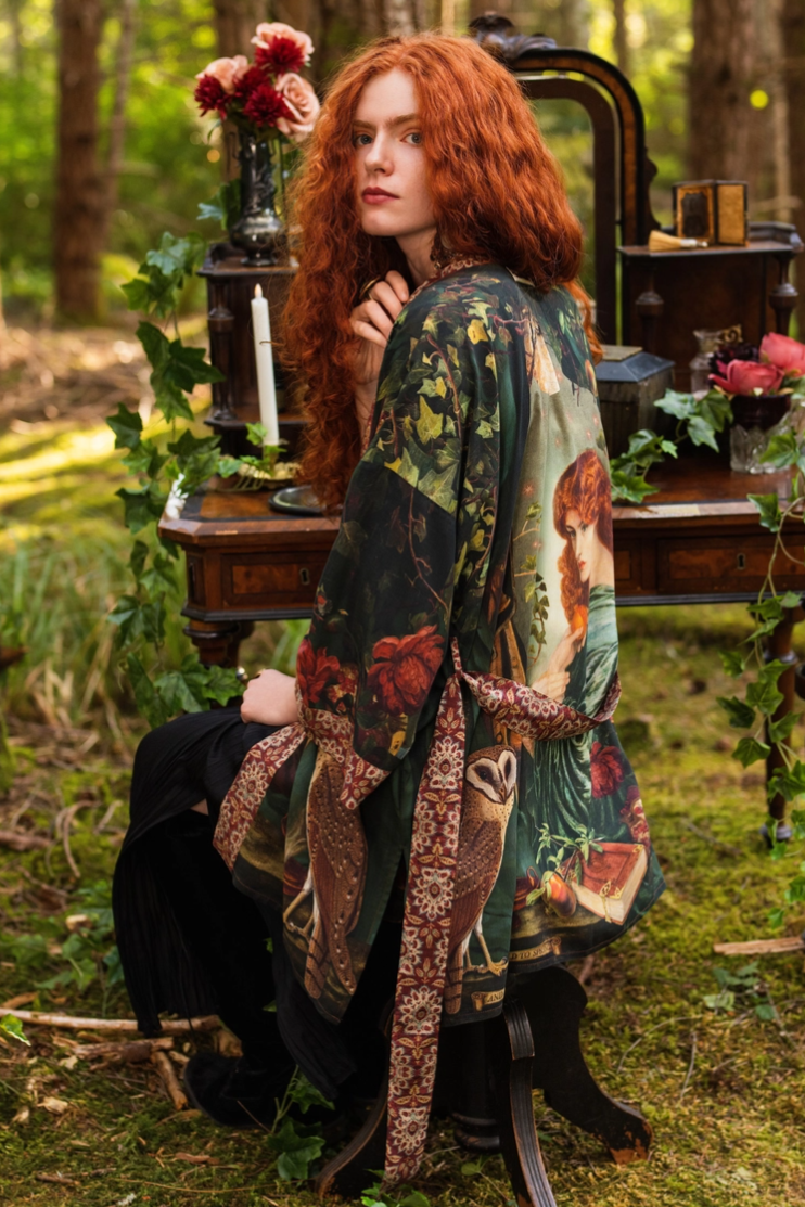 •SOLSTICE• bamboo cardigan with tie