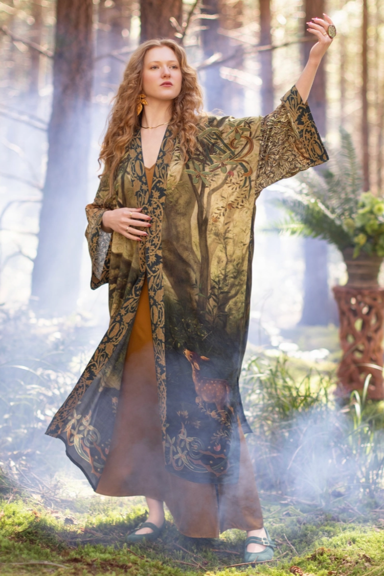 •THE DAWNING• duster style bamboo cardigan