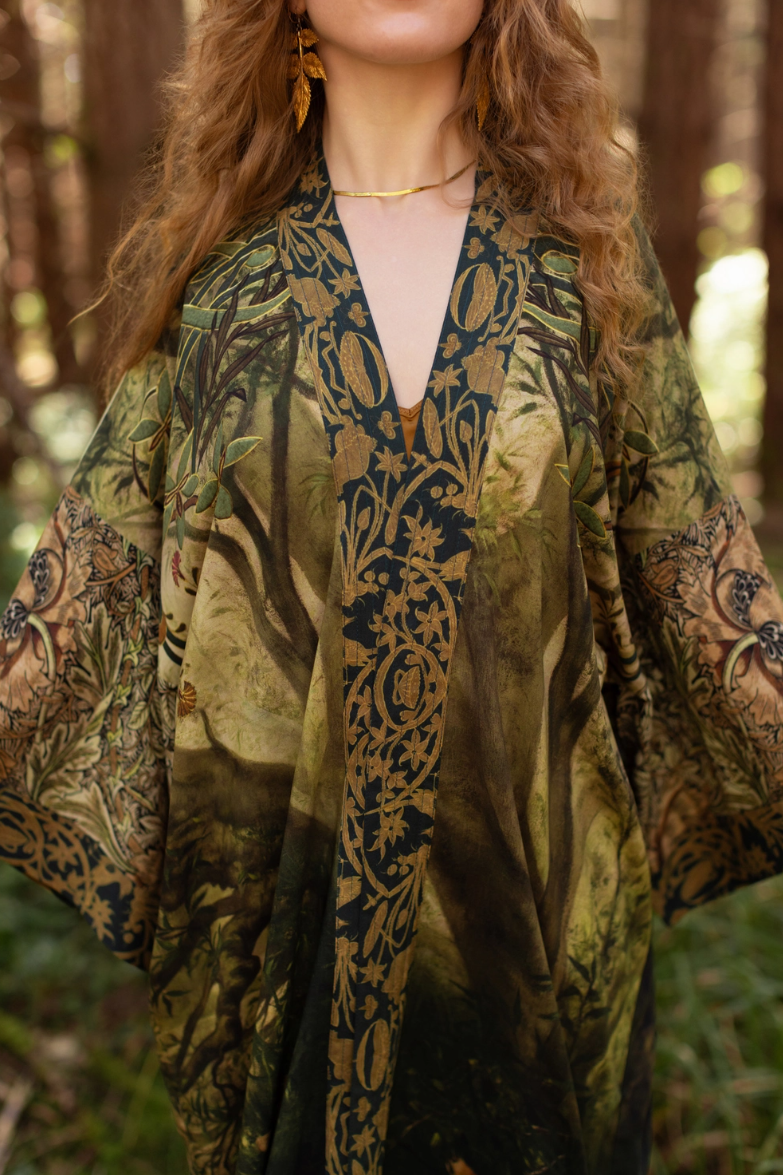 •THE DAWNING• duster style bamboo cardigan
