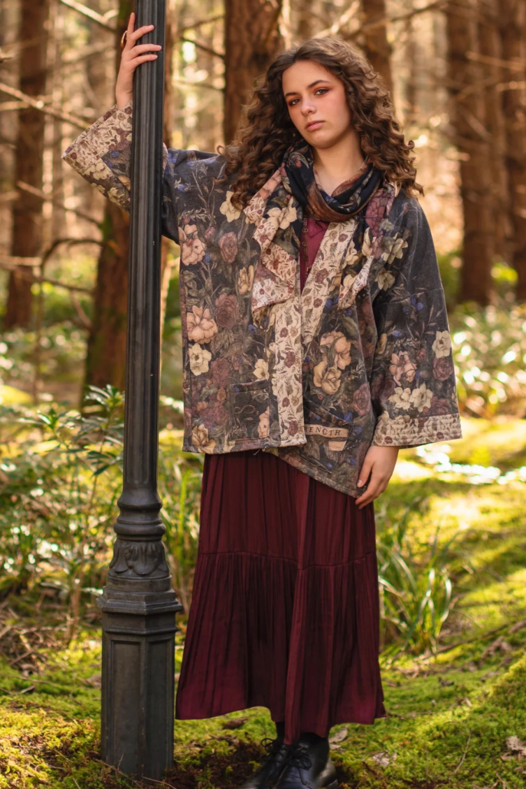 •LIONHEART• fleece lined cottage cardigan