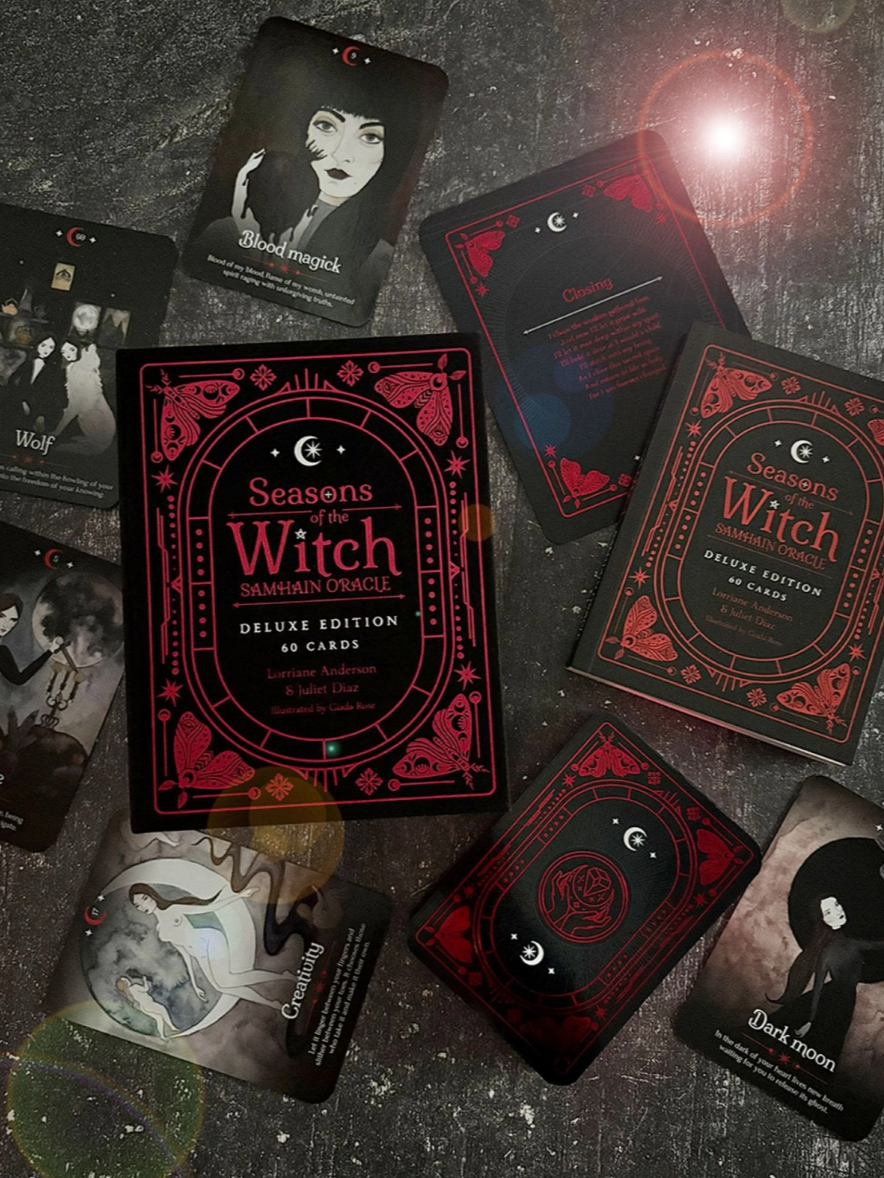 •SEASONS OF THE WITCH• samhain deluxe oracle deck