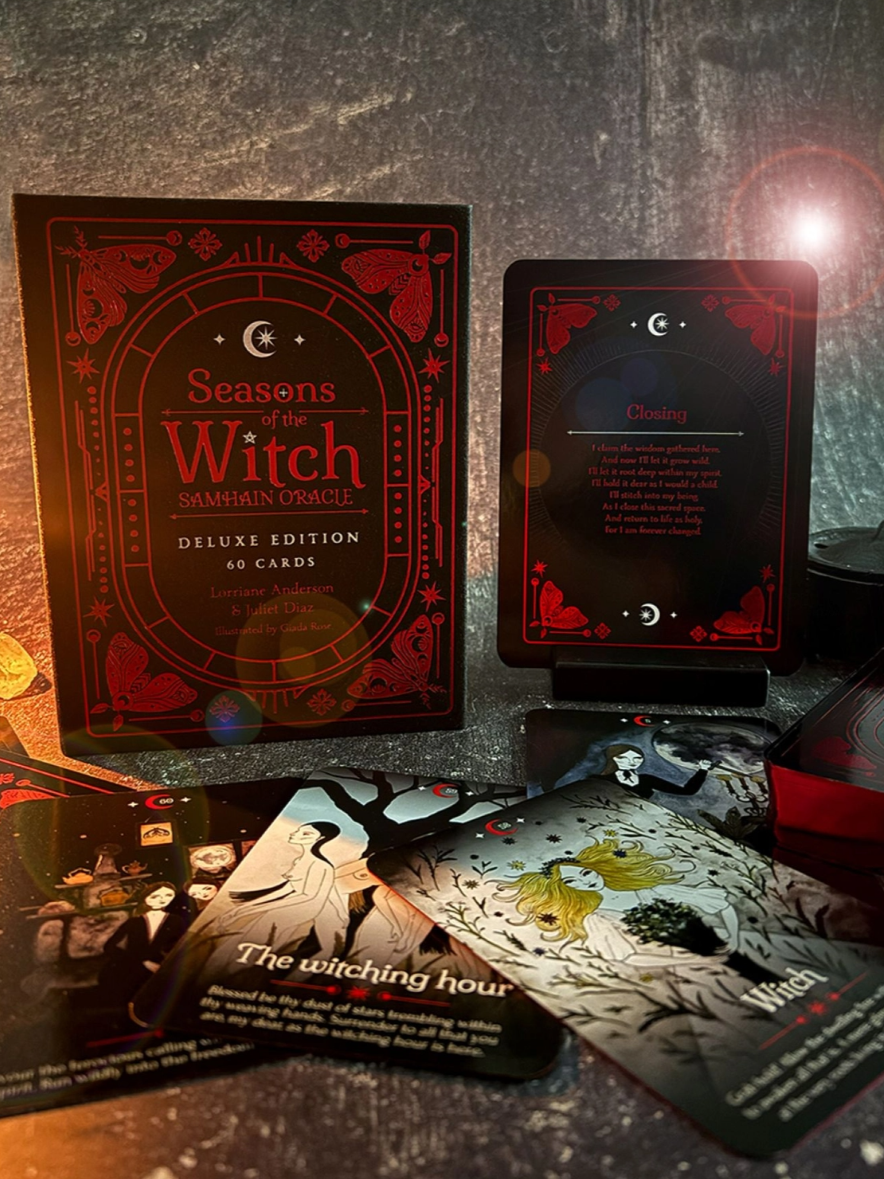 •SEASONS OF THE WITCH• samhain deluxe oracle deck