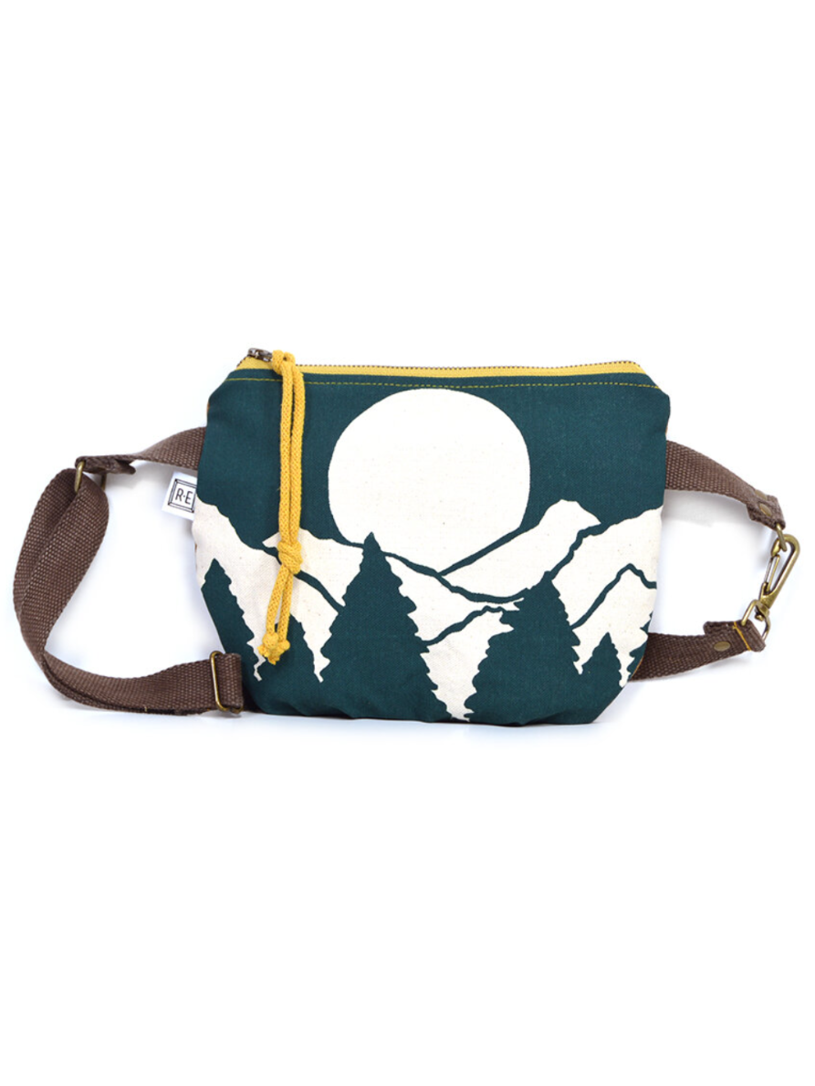 •FESTIVAL PACK - VISTA• waxed canvas fanny/crossbody