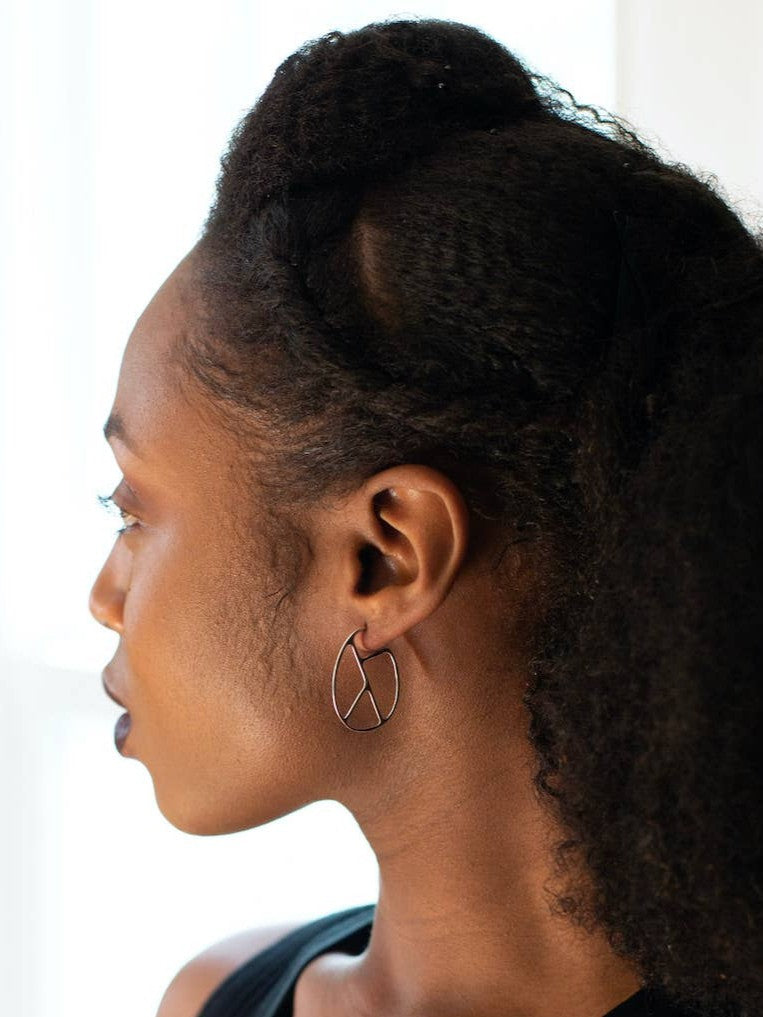 •ONDA• gold hoop earrings