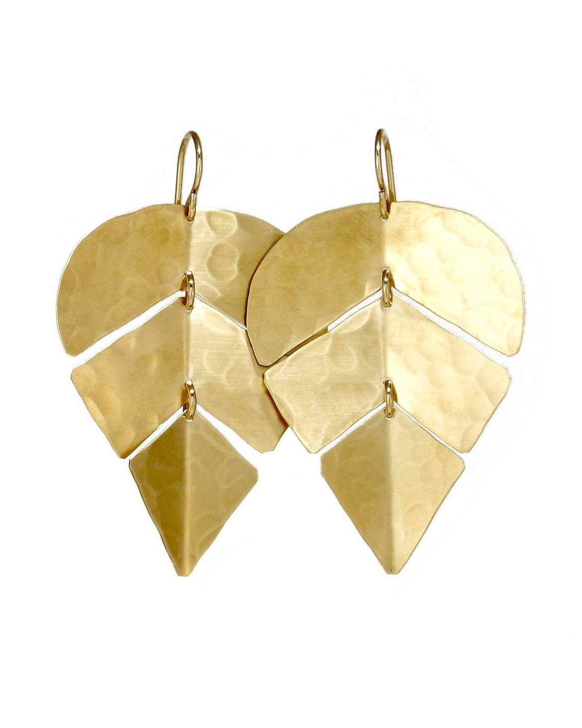 •OLA• gold dangle earrings