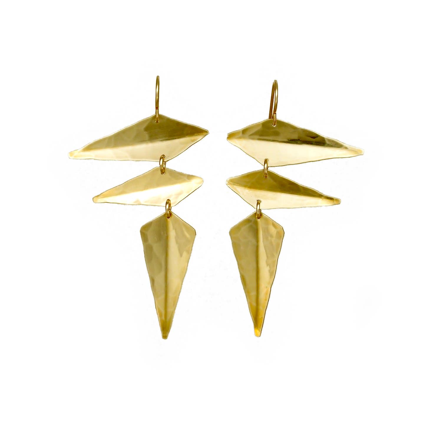 • MAEVE • gold dangle earrings