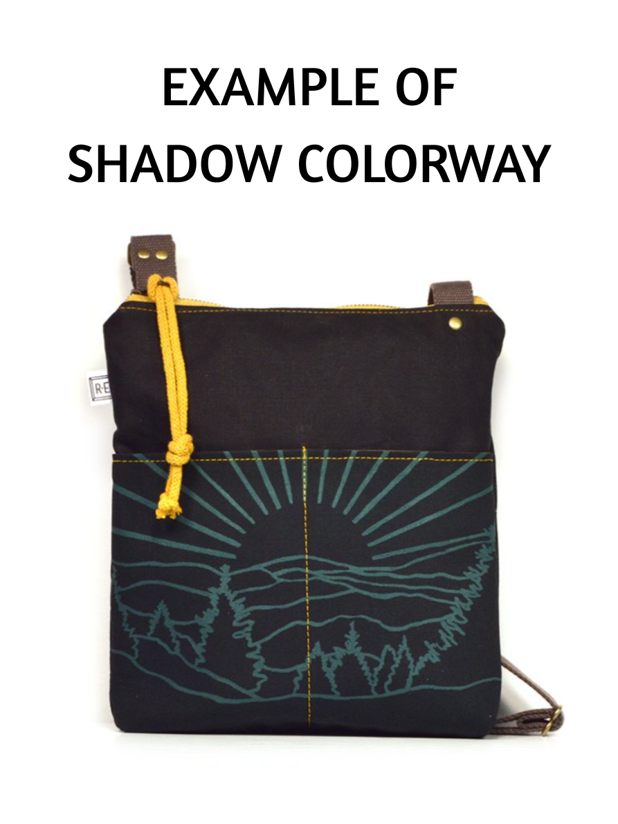 •WEEKDAYER - LUNA• waxed canvas crossbody