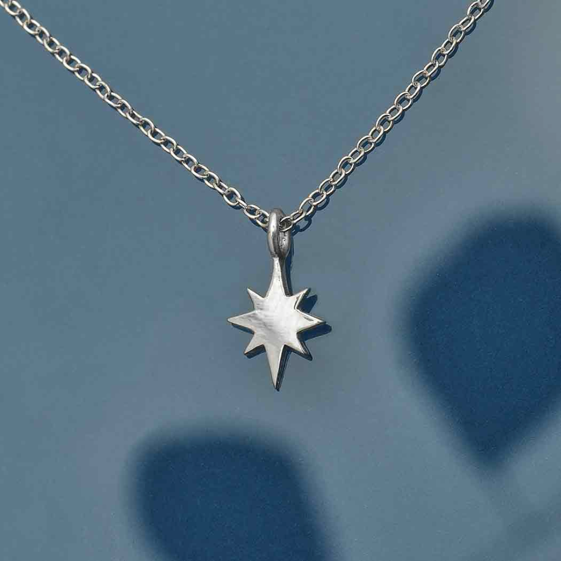 • TINY NORTH STAR • sterling silver necklace