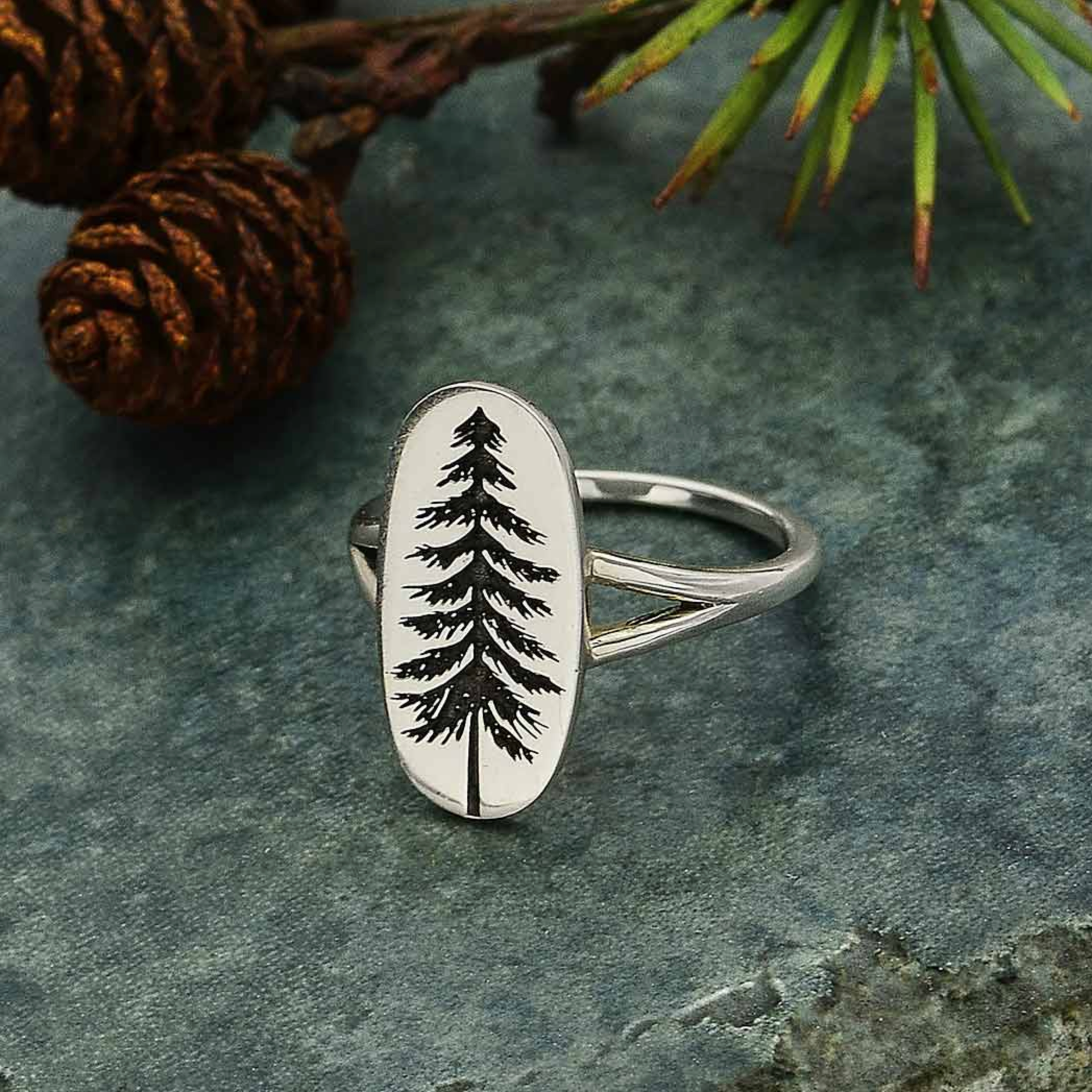 •TIMBER• silver ring