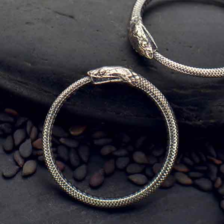 •OUROBOROS WRAP• sterling silver ring