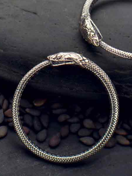 •OUROBOROS BAND• sterling silver ring