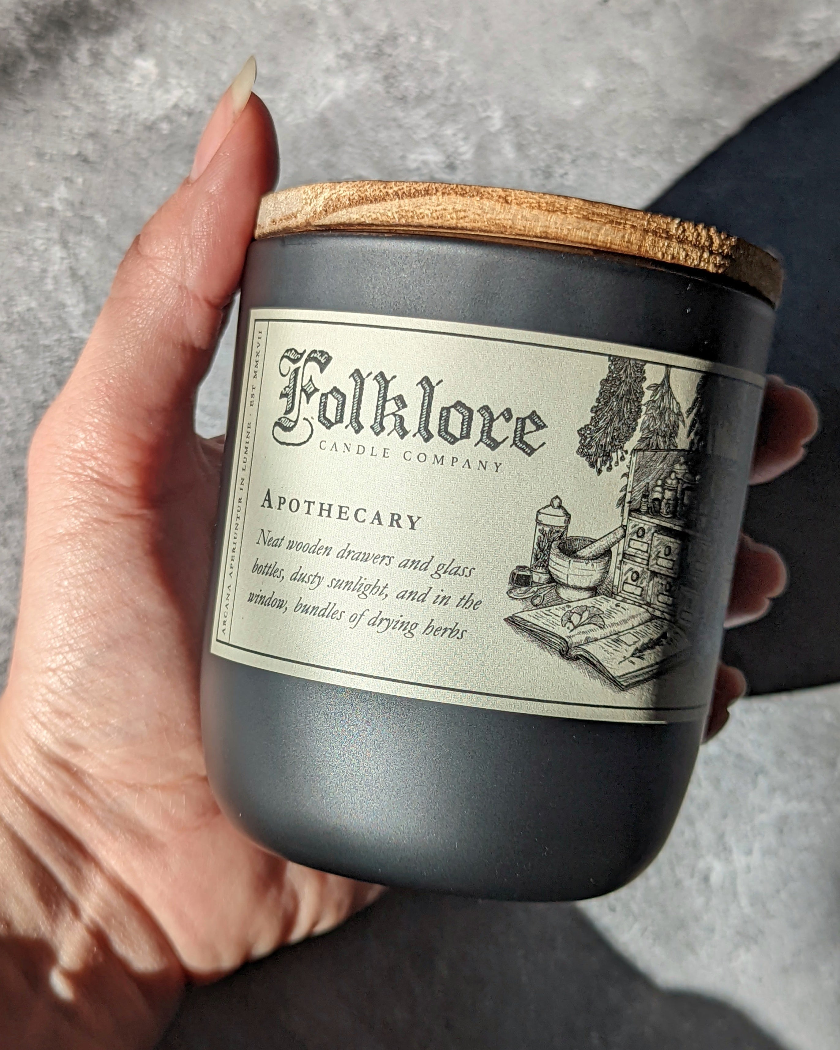 • APOTHECARY • candle
