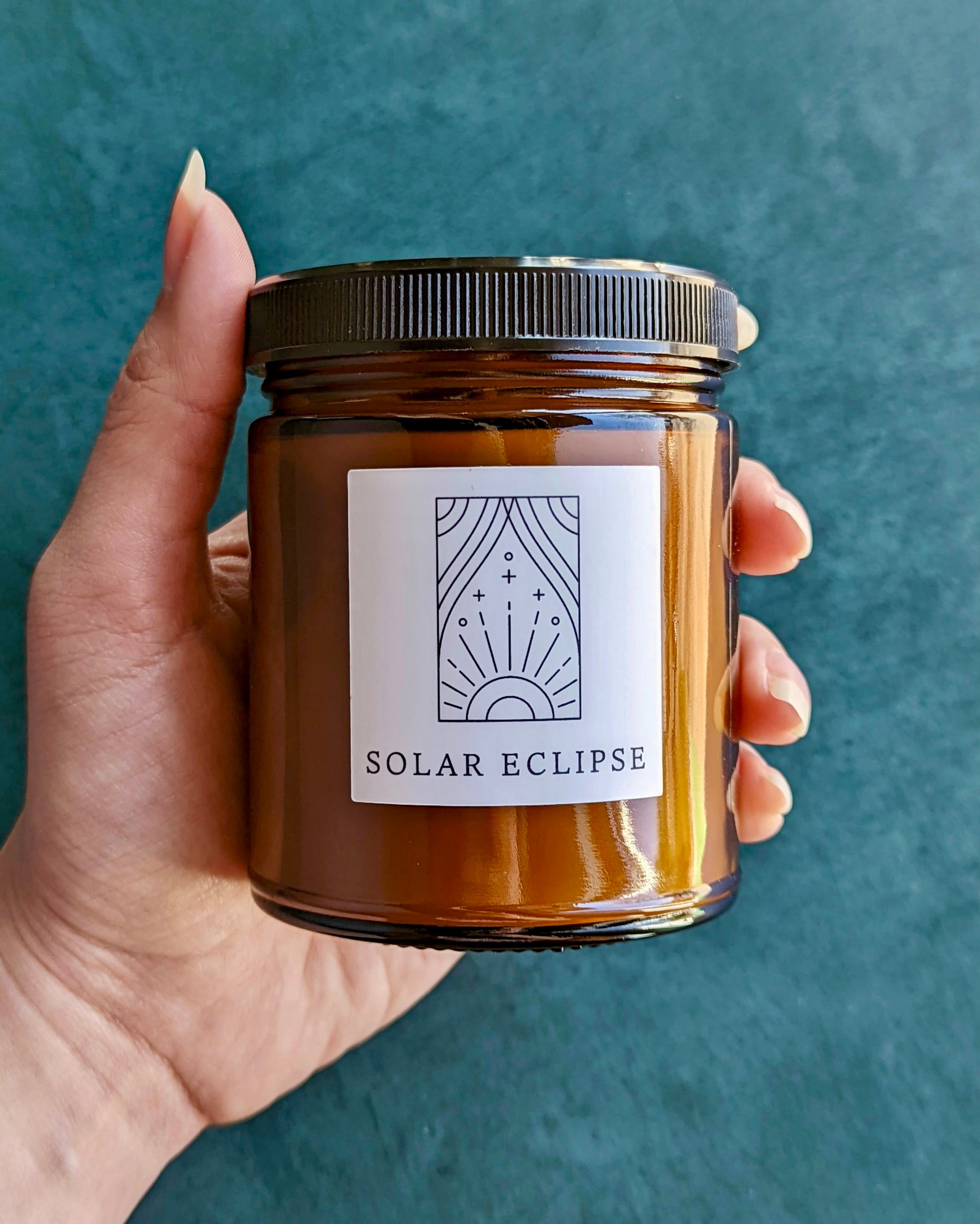• SOLAR ECLIPSE • candle